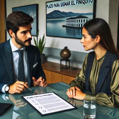 cuanto tiempo tengo para firmar el finiquito